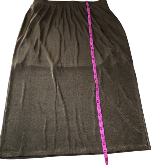 House of Harlow 1960 Shimmery Copper midi skirt size L - Picture 7 of 7